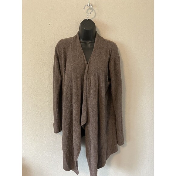 Barefoot Dreams Cardigan Size S/M Bamboo Chic Lite Calypso Wrap Style 436 Brown - Picture 1 of 6